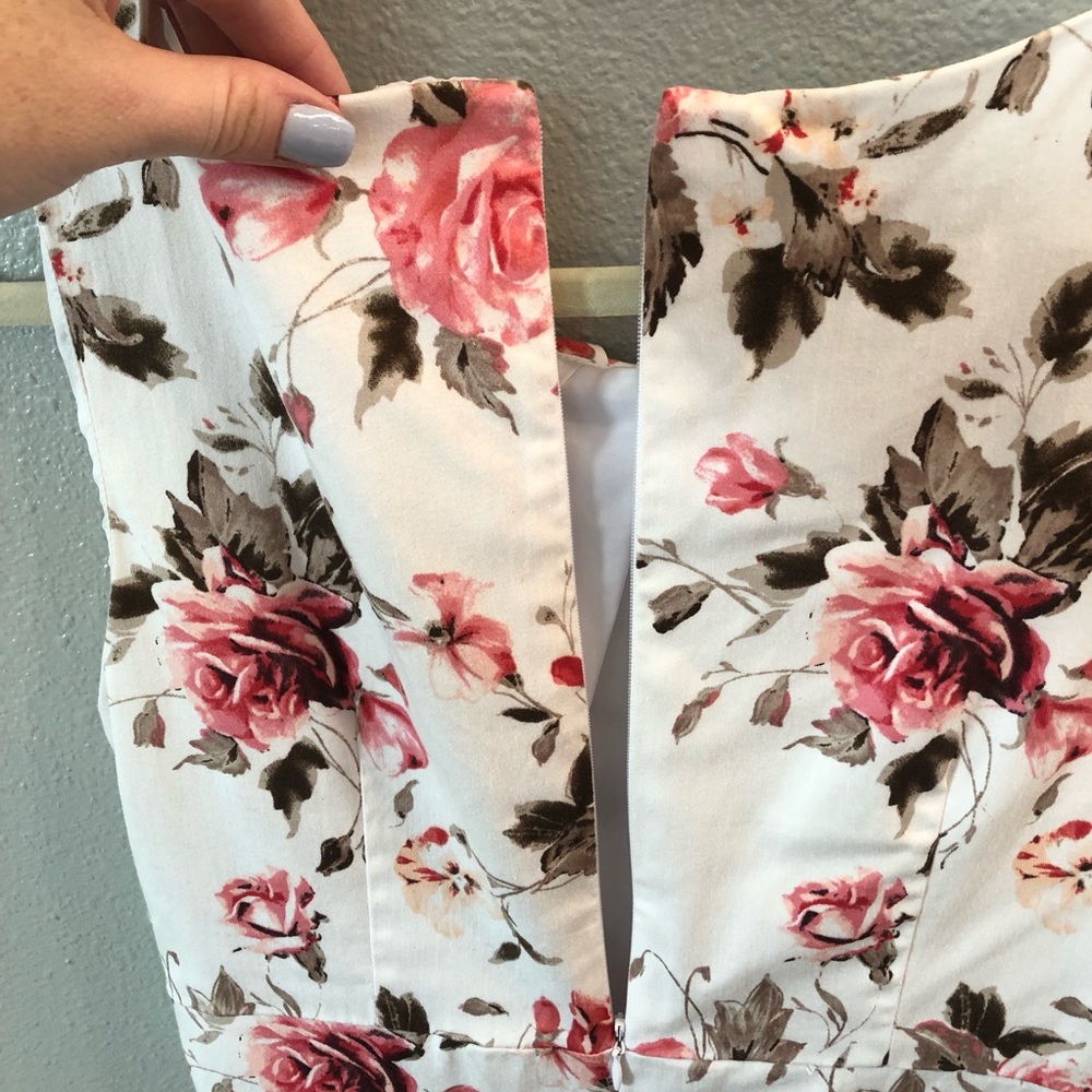 I N Studio Flowered Dress - Picture 3 of 5